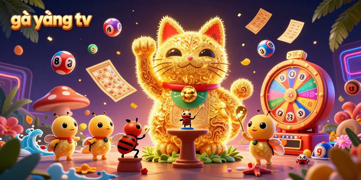 Experience thrilling action from gà vàng tv with lively golden fireflies and dynamic gambling elements.